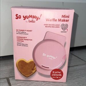Target Pink Mini Waffle Maker by Bella